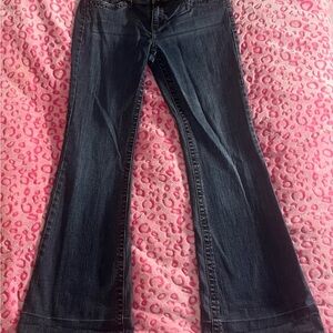!it jeans bootcut flare dark blue jeans